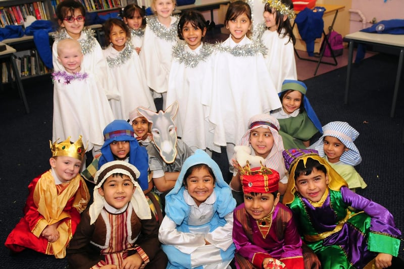 Nativity play at St Philip's Primary School in Nelson. 2013.
Photo Ben Parsons