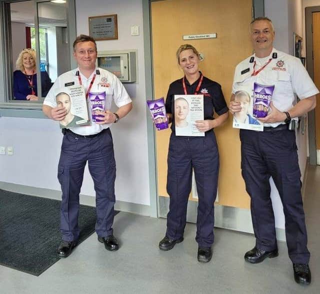 Samaritans support at Burnley Fire Station