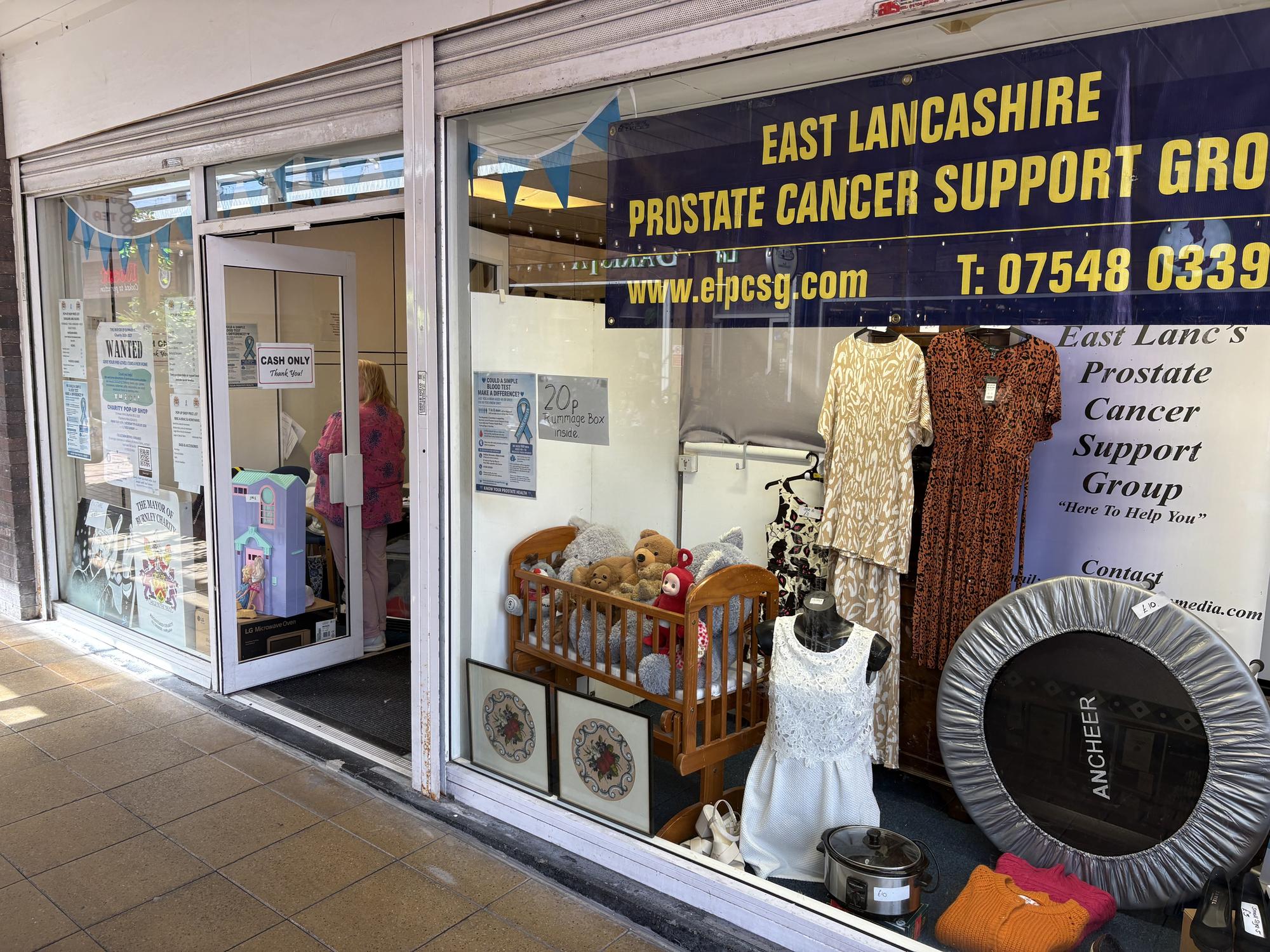 Die East Lancs Prostate Cancer Support Group arbeitet mit dem ...