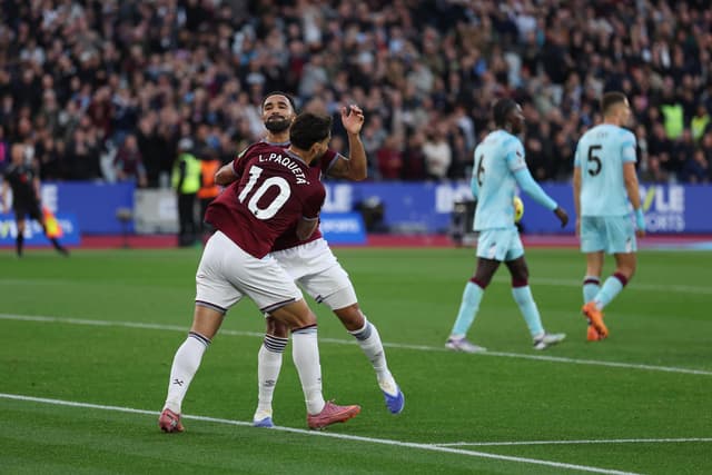 West Ham 3-2 Burnley: Clarets squander golden chance to open up gap to ...