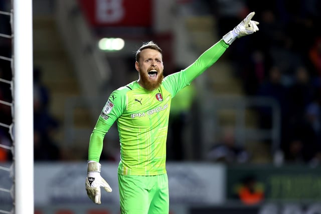 Club: Rotherham United. Appearances: 9. Clean sheets: 5. Rating: 7.1.
