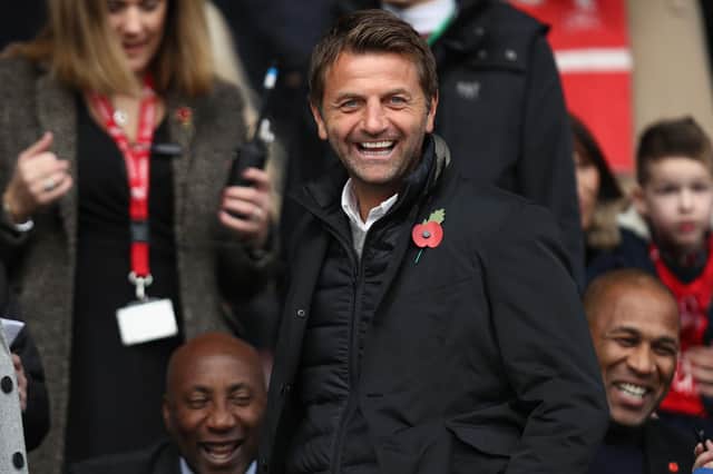 SWINDON, ENGLAND - NOVEMBER 12:  Swindon Town Director of Football Tim Sherwood looks on prior to the Sky Bet League One match between Swindon Town and Charlton Athletic at County Ground on November 12, 2016 in Swindon, England.  (Photo by Bryn Lennon/Getty Images)