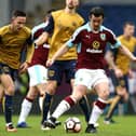 BURNLEY, ENGLAND - JANUARY 28: Joey Barton of Burnley in action during the Emirates FA Cup Fourth Round match between Burnley and Bristol City at Turf Moor on January 28, 2017 in Burnley, England.  (Photo by Jan Kruger/Getty Images)