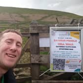 Daniel Owens is planning as many laps as possible of Pendle Hill later this month to raise money for Pendleside Hospice