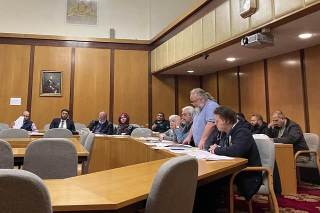 Debates at the Pendle Council budget setting meeting