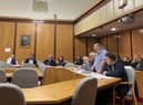 Debates at the Pendle Council budget setting meeting