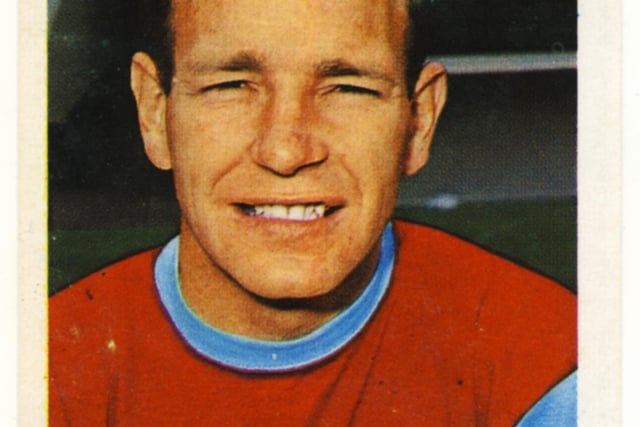 The forward bagged 101 goals in 226 games between 1960 and 1968. He remains the only player to have scored five goals for the Clarets on two occasions.