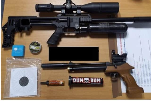 Police have issued a stern warning to anyone thinking of buying air rifles after recently catching two people pointing weapons at a park in Padiham where children were playing.