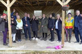 The Fennyfold Community Garden project has been officially opened in Padiham