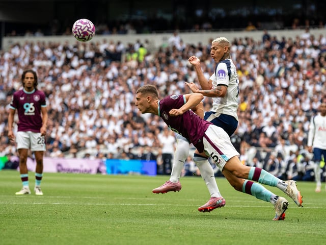 It was his uncharacteristic wayward pass that led to Spurs' opener. Not a mistake as such, but needed to be sharper. Almost scored with a header at the other end. Photo: Kelvin Lister-Stuttard