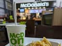 The McDonald’s restaurant in Swansea, South Wales was forced to close due to the incident 