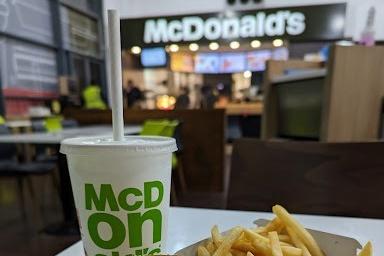 <p>The McDonald’s restaurant in Swansea, South Wales was forced to close due to the incident </p>