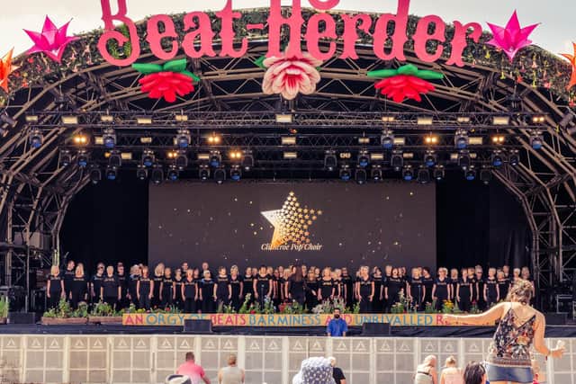 Clitheroe Pop Choir has been invited to perform on the main stage at the Beat Herder festival for the third time