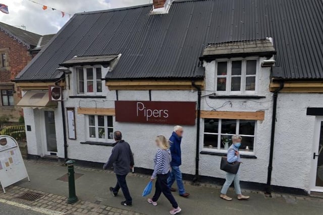Piper's on High Street, Garstang, has a rating of 4.7 out of 5 from 295 Google reviews