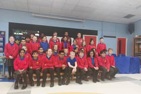 Players from Burnley Football Club’s first team squad and Under 18 Academy team showed off their knowledge of festive facts in a special Christmas themed quiz at Casterton Primary Academy