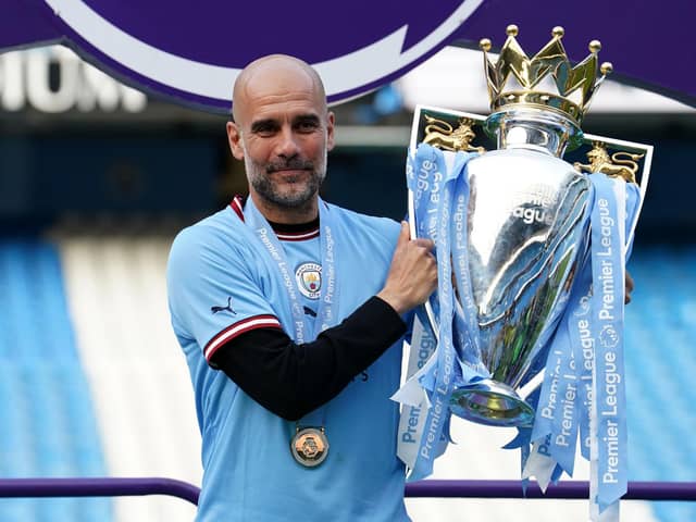 Pep Guardiola's side will be out to win the title for the fourth season in a row
