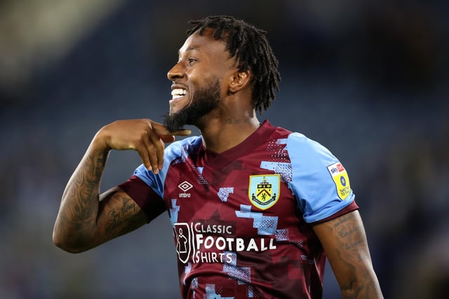 HUDDERSFIELD, ENGLAND - JULY 29: Samuel Bastien of Burnley during the Sky Bet Championship match between Huddersfield Town and Burnley at John Smith's Stadium on July 29, 2022 in Huddersfield, England. (Photo by Ashley Allen/Getty Images)