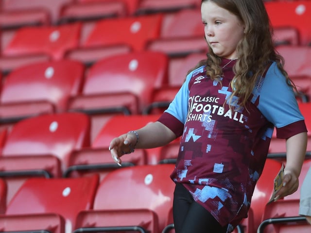 Burnley fan
Photographer Rob Newell/CameraSport
The EFL Sky Bet Championship - Watford v Burnley - Friday 12th August 2022 - Vicarage Road - Watford
World Copyright © 2022 CameraSport. All rights reserved. 43 Linden Ave. Countesthorpe. Leicester. England. LE8 5PG - Tel: +44 (0) 116 277 4147 - admin@camerasport.com - www.camerasport.com