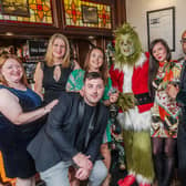 Guests enjoy the festive awards night