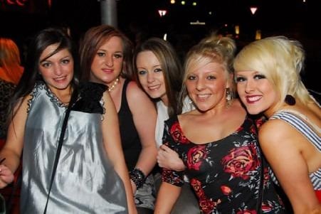 These girls were enjoying a night out at Lava and Ignite back in 2010