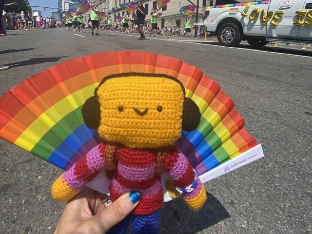 Colin of The Squibbles enjoying the first ever Nashville Pride in Tennessee.