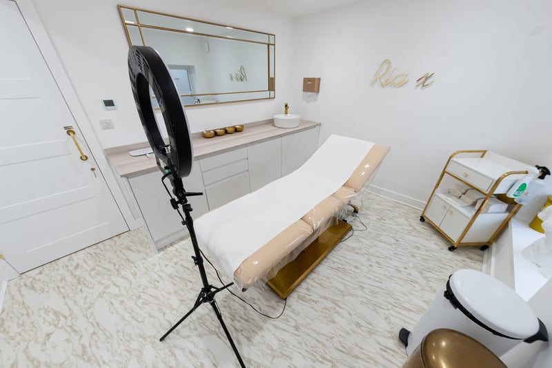 One of the treatment rooms at Cosmetic Aesthetics, Bentleywood. Photo: Kelvin Lister-Stuttard