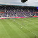 Last night's friendly took place at Genk's Cegeka Arena