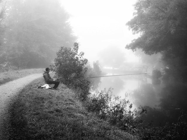 A foggy morning in Barnoldswick