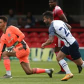 Trafford starred on international duty for England's Under-21 side
