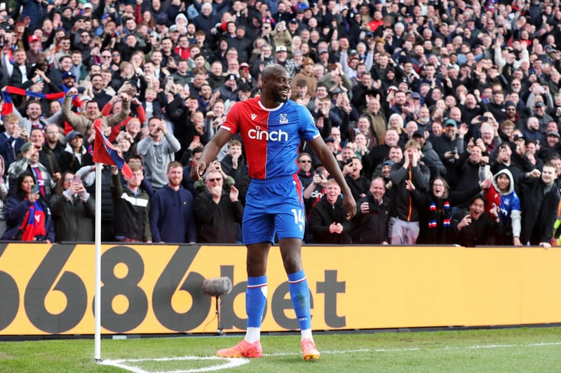 Mateta maintained his record of scoring in every home match under new head coach Oliver Glasner when he fired home a brace against West Ham on Sunday. The Frenchman, who is now just one goal away from double figures in the Premier League this season, also managed two key passes and one successful dribble.