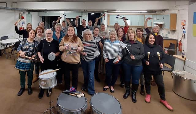 Community Rhythms, Burnley drumming group.