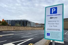 Pioneer car park in Burnley town centre