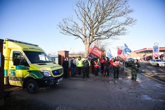 North West Ambulance Service has urged the public to call 999 only in life-threatening situations as strike action looms