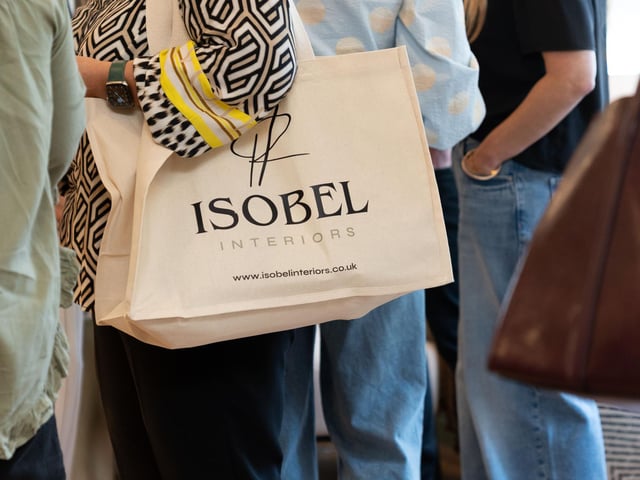 Isobel Interiors tote bag
