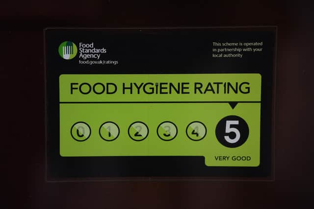 Quick Crepes, Snack`a`Jax , The Cellar Restaurant and Whyte's Fish & Chips have all received new food hygiene ratings