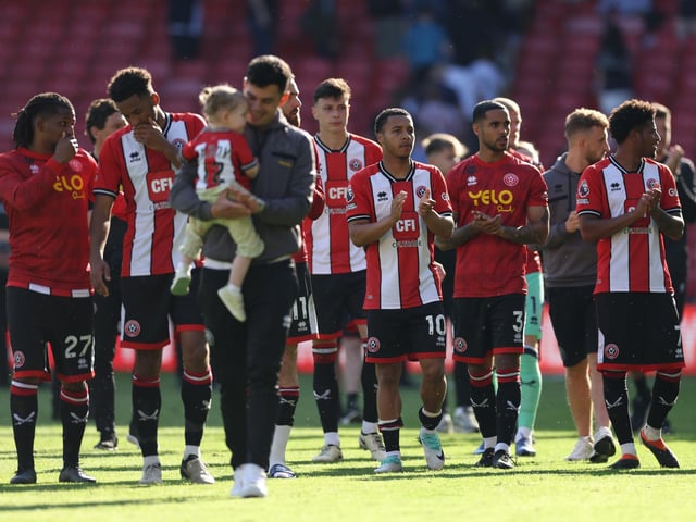 The Blades are forecasted to finish the lowest of the three relegated sides.