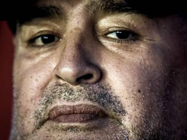 Diego Maradona. (Photo by Marcelo Endelli/Getty Images)