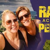 Jo Baldwin and Jo Driver are among the seven pairs gearing up to compete in the hospice’s second Race Across Pendle