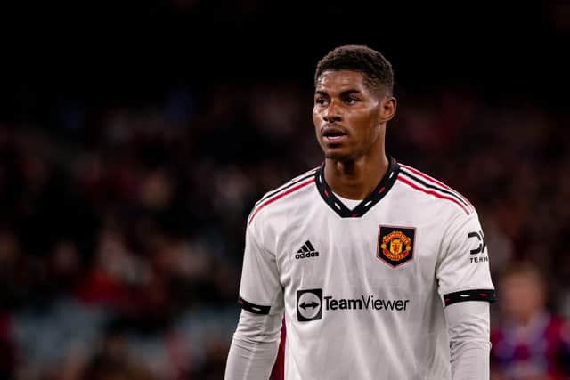 Manchester United and England player Marcus Rashford has sent a gift of thanks to a Burnley schoolboy who has raised money to help keep foodbanks stocked for families struggling to make ends meet