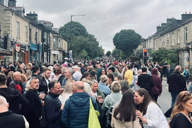 19 photos of people enjoying Colne's Great British R&B Festival 2023. Photo by Naz Alam