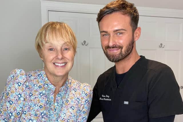 Coronation Street actress Sally Dynevor, who has been in the show since 1985, is also one of William's clients