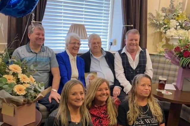 Brian and Sheila with their five children, Russell, Michael, Deborah, Jacqueline and Catherine.