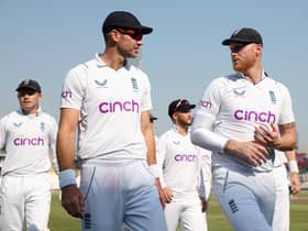 Burnley's James Anderson, left, and his England captain Ben Stokes have been named in the team of the year by the ICC