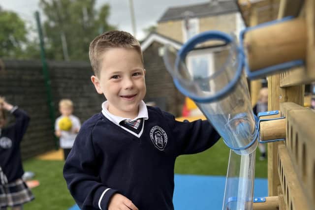 Lord Street Primary School in Colne has unveiled a new playground