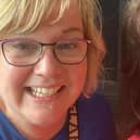 Reporter Sue Plunkett (left) with her childhood friend Caroline Rawstron who she saw met up with for the first time in decades this month