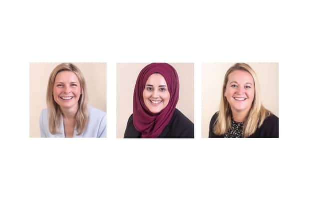 Solicitors Victoria Ridge and Saima Khan-Haworth have joined, along with Joanne Thomas, personal assistant to Director Amanda Hall