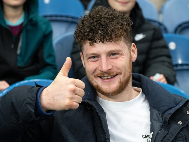 Burnley fans inside Turf Moor during the 1-0 victory over Swansea City. Photo: Kelvin Lister-Stuttard