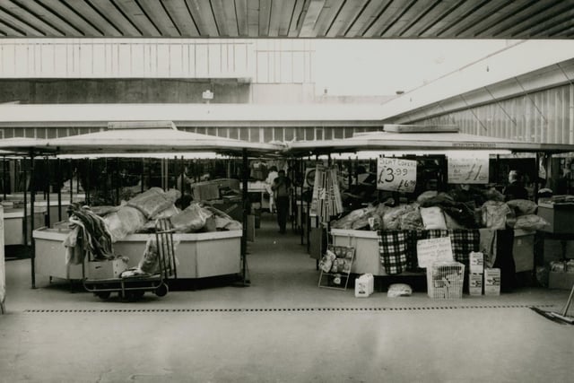Burnley Market (1977). Credit: Lancashire County Council