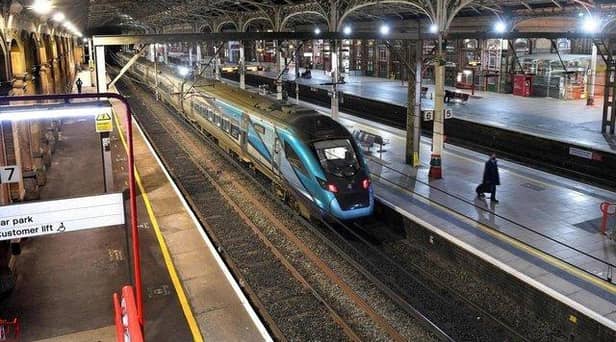 One of the main services through Preston station will not run on Saturday or Easter Sunday
