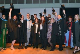 Nelson and Colne College University Centre graduates